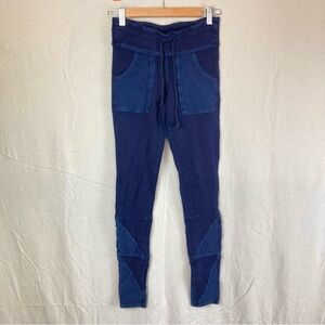 New Free People Kyoto Leggings Blue XS